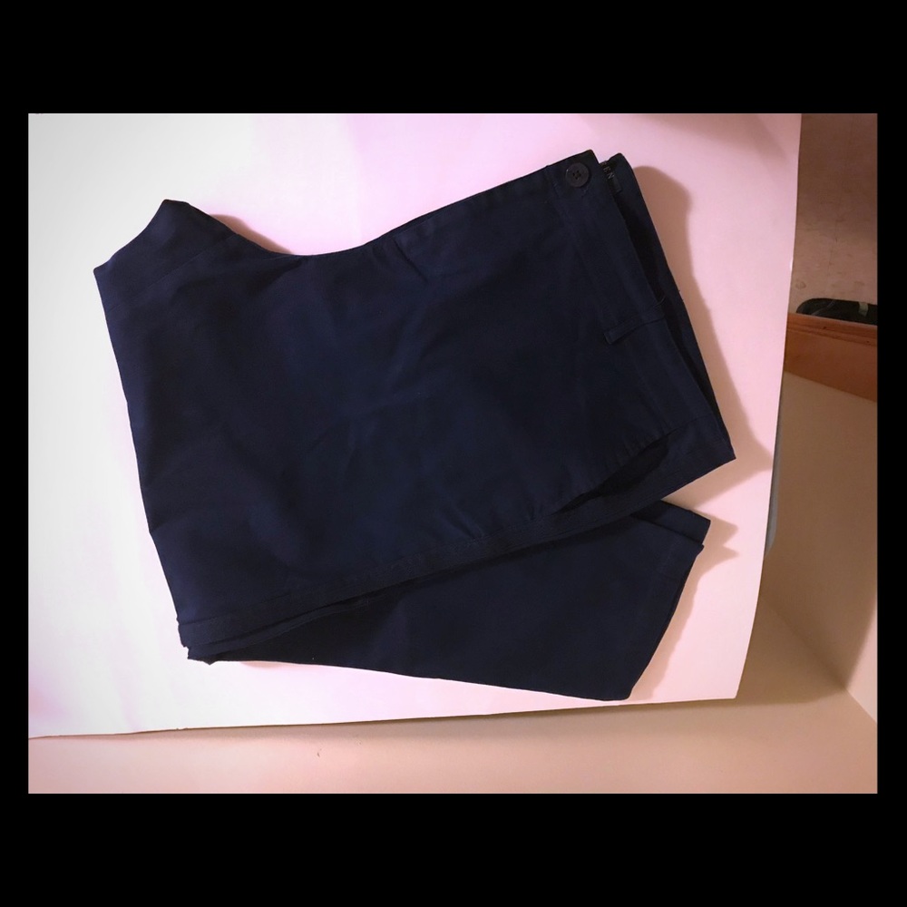 Navy blue Lauren Ralph Lauren ankle pants size 18w